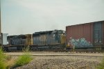 CSX SD40-2 Locomotive in the yard